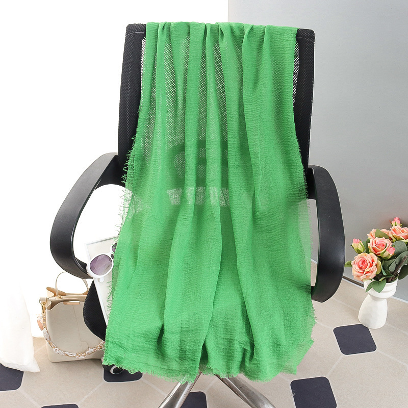 G245 ฮิญาบ Voile นุ่มและระบายอากาศได้