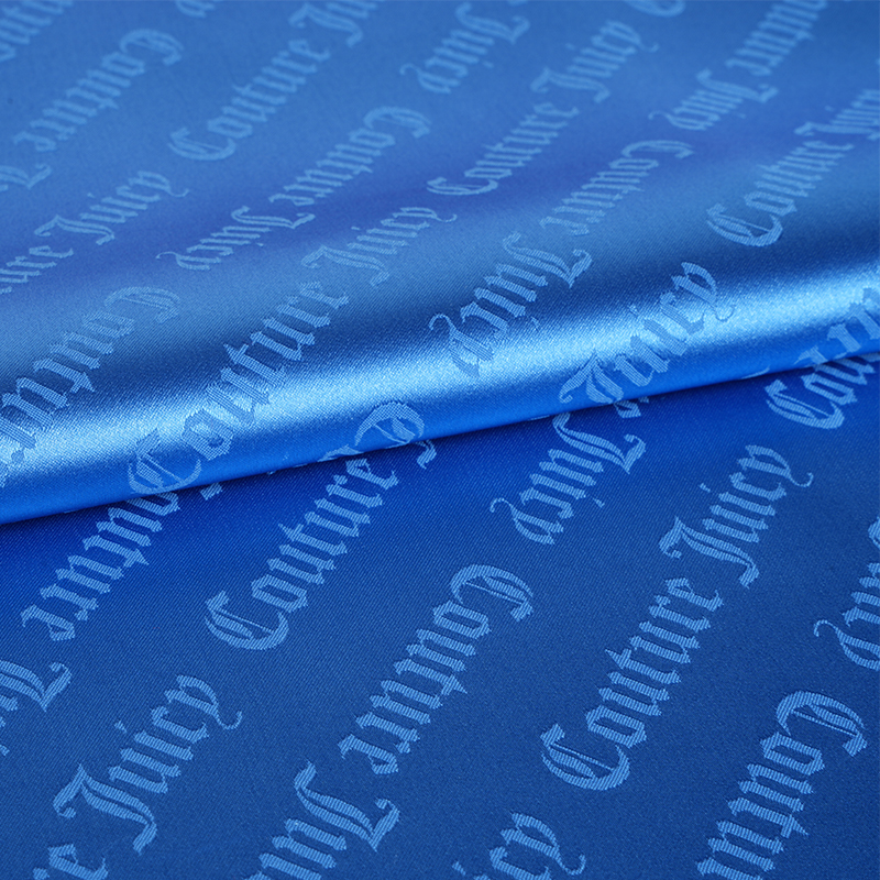 ผ้า Jacquard จดหมายซาตินยืด 75D