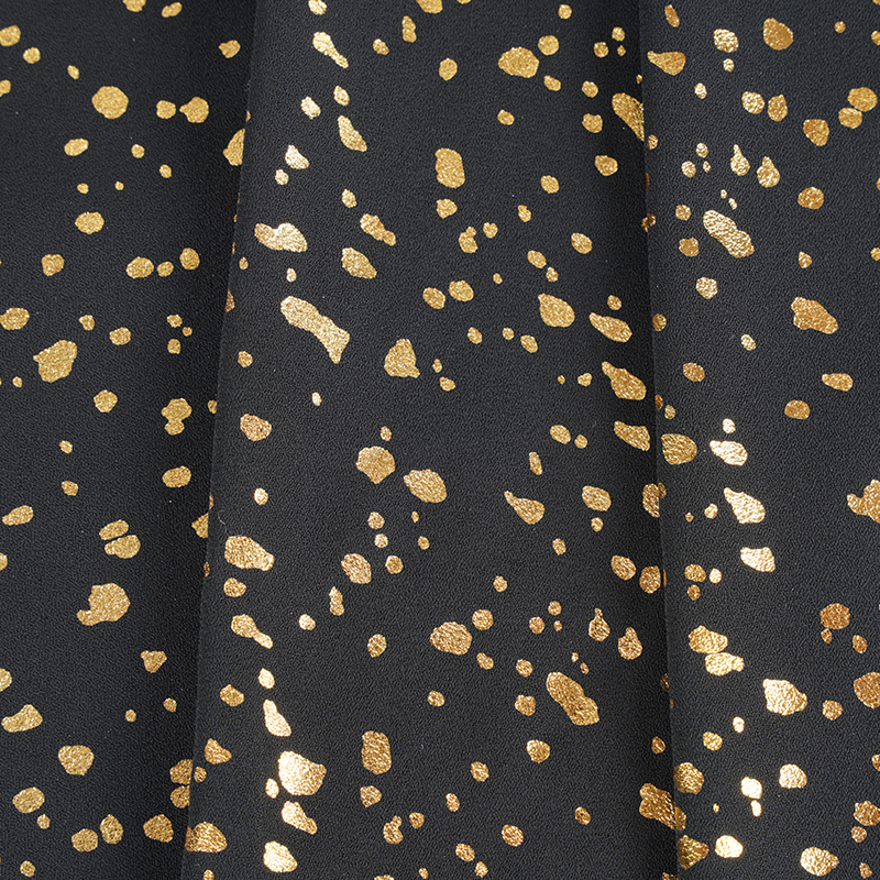 การปั๊มผ้าลินินยุ่ง 75d/24t