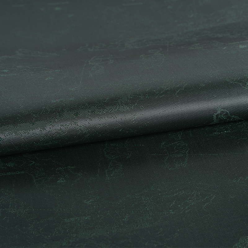 โพลีเอสเตอร์ Cationic English โลโก้แผนที่ Jacquard