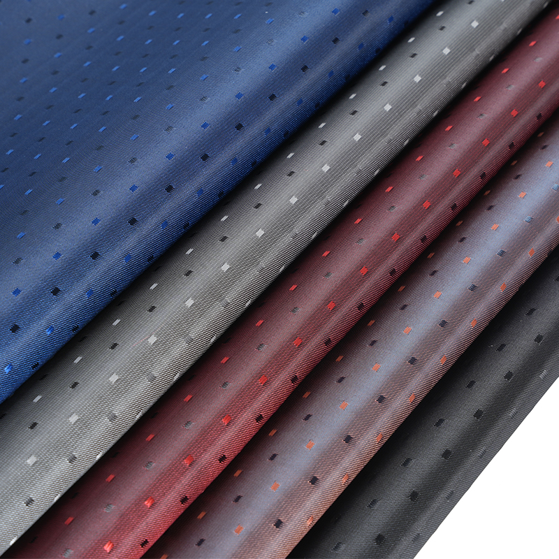 การย้อมผ้า Jacquard ขนาดเล็กแบบ Cationic Square Dot