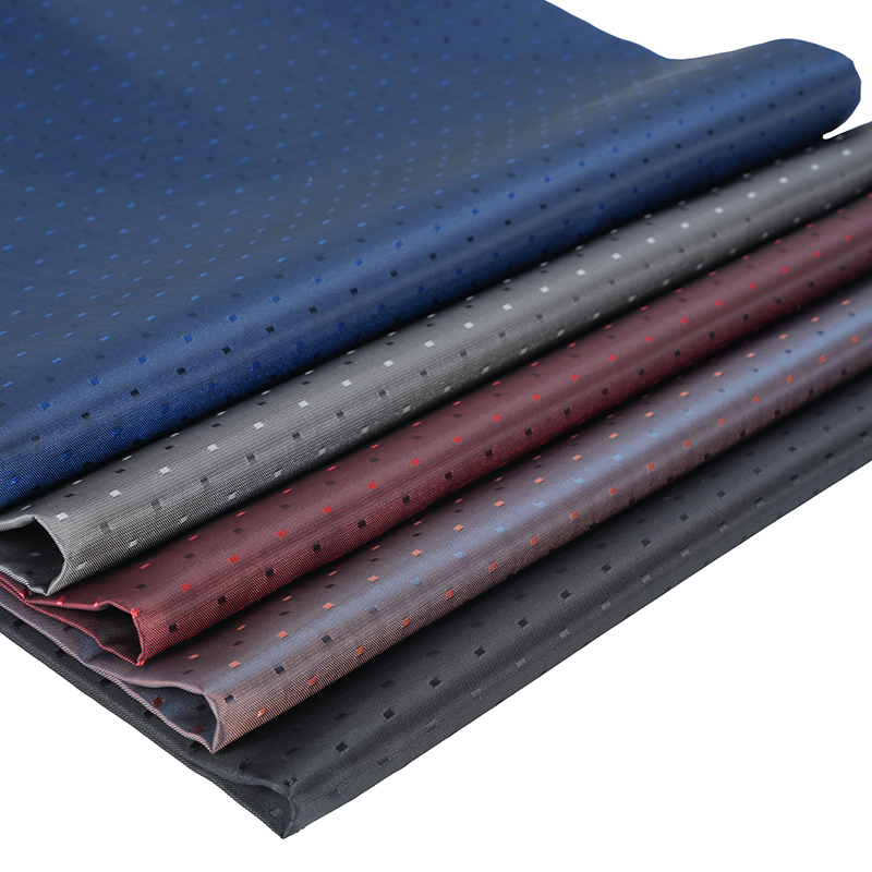 การย้อมผ้า Jacquard ขนาดเล็กแบบ Cationic Square Dot