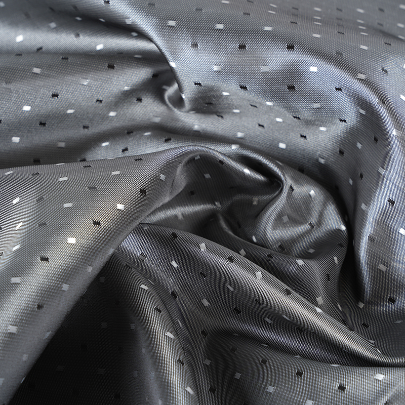 การย้อมผ้า Jacquard ขนาดเล็กแบบ Cationic Square Dot