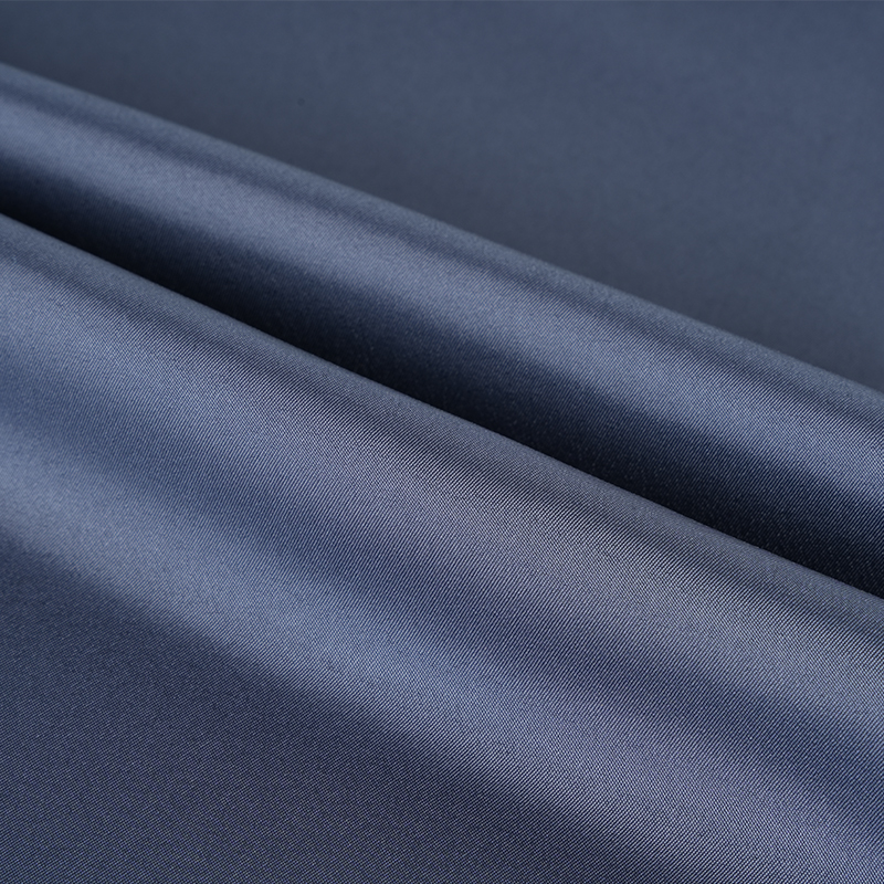 50D * 75D ยืดหยุ่นสูง 2/1 ผ้าย้อมผ้าไหม Shumei ในแนวทแยง