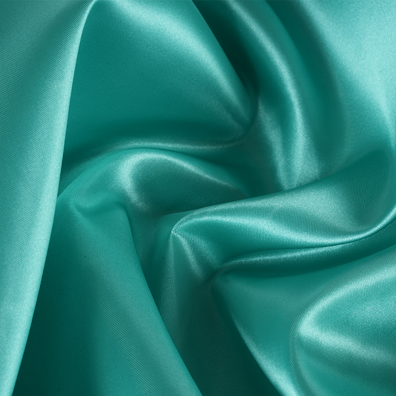 ผ้าซาตินไม่บิดเป็นมันเงา 50/75 + ผ้าผืนบางบนผ้าด้านบน