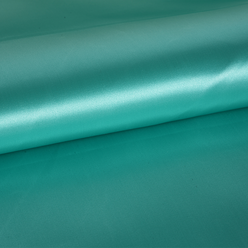 ผ้าซาตินไม่บิดเป็นมันเงา 50/75 + ผ้าผืนบางบนผ้าด้านบน