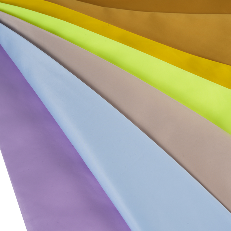 ผ้าหน่วยความจำเลียนแบบธรรมดา 75D FDY (ไม่มีการบิด)