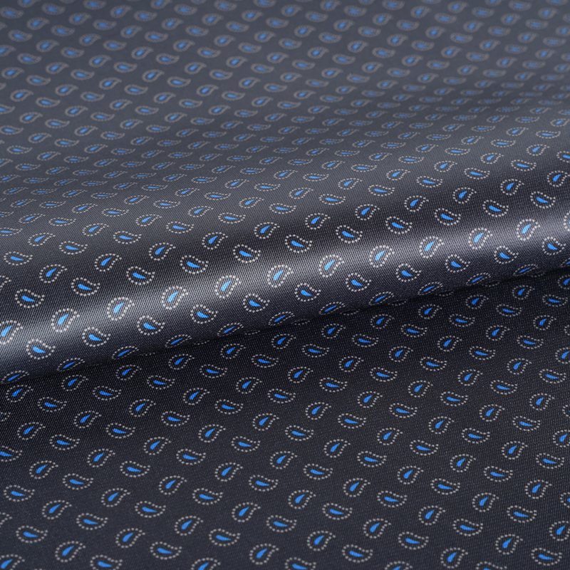 Schmidt Silk ผ้าพิมพ์ลายเม็ดมะม่วงหิมพานต์ขนาดเล็ก