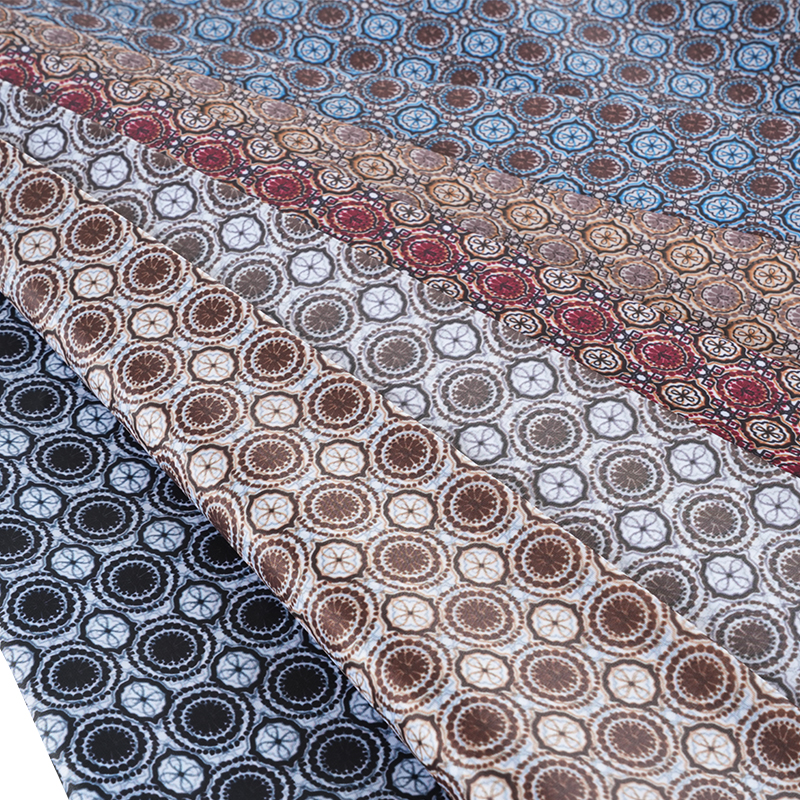 ผ้าพิมพ์ลูกไม้ผ้าแพรแข็งโพลีเอสเตอร์ 210T