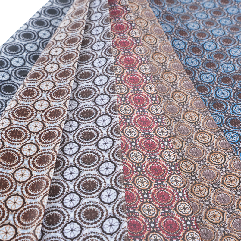 ผ้าพิมพ์ลูกไม้ผ้าแพรแข็งโพลีเอสเตอร์ 210T