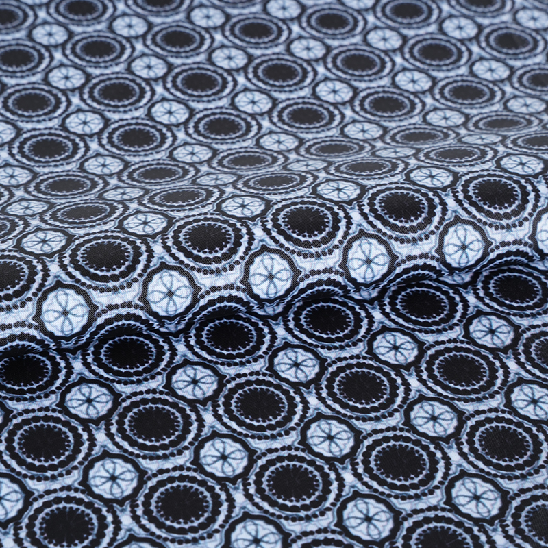 ผ้าพิมพ์ลูกไม้ผ้าแพรแข็งโพลีเอสเตอร์ 210T